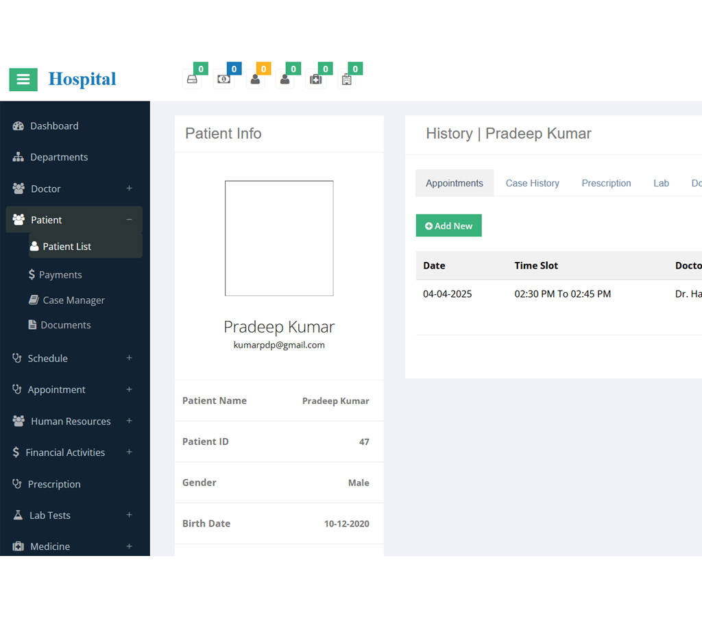 Patient History